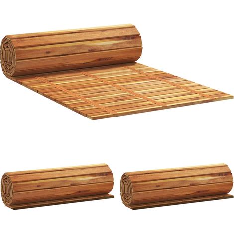 Garden Pathway 3 pcs Natural 200 x 50 cm Solid Acacia Wood vidaXL (1/5)