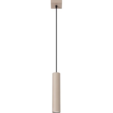 Pendelleuchten Lagos taupe 1xGU10 8cm Stahl Sollux (1/5)
