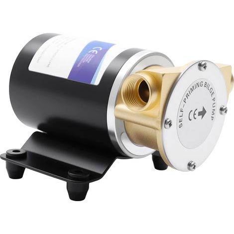 Pompe à eau, Flux d'eau efficace, Conception en cuivre durable, noir (1/2)