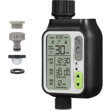 Q42LK AUTOMATISCHER PROGRAMMIERER FÜR WASSERBEWÄSSERUNG, WASSERHÄLTER, Regensensor