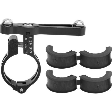 Porte-bidon de vélo GUB en alliage d'aluminium, adaptateur noir (1/5)