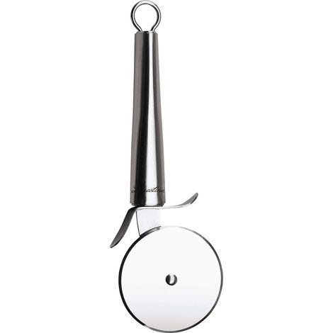 Lagostina I Cucinieri Rotella Pizza con Anello, Acciaio Inox 18/10, 21 cm