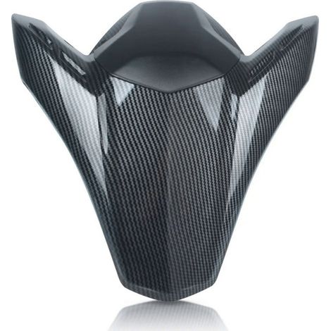 Fits Kawasaki Z900 models 2017-2023, modified with a carbon fiber rear boss cover, rear seat cover and solo seat cover. (1/4)