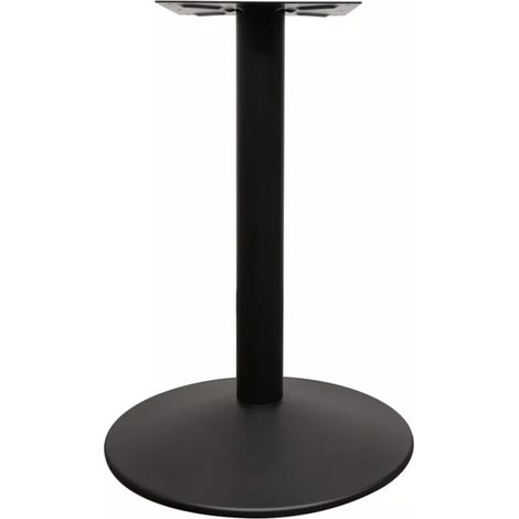 Pied de bistrot lesté ø 80 mm - MANART - Hauteur 1100 mm. ø maximum de plateau 700 mm. - Noir