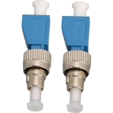 Wiederverwendbarer FC-LC-Glasfaseradapter, verlustarm, 9/125 SM für VFL- und CATV-Netzwerke, 2 Stück (1/5)