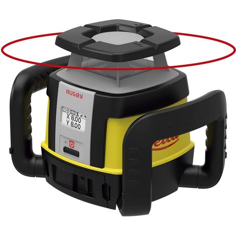 Laser LEICA rotatif Rugby CLH CLX400 semi-auto pente double avec cellule COMBO 6012278