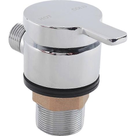 Robinet mitigeur thermostatique pour douche, eau chaude et froide, compatible avec les camping-cars et autres véhicules de loisirs. (1/4)