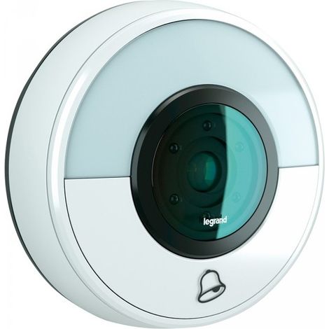 Legrand 094230 Vernetzte Türklingel IP44 IK06 Direktanschluss an die WLAN-Box – Weiß