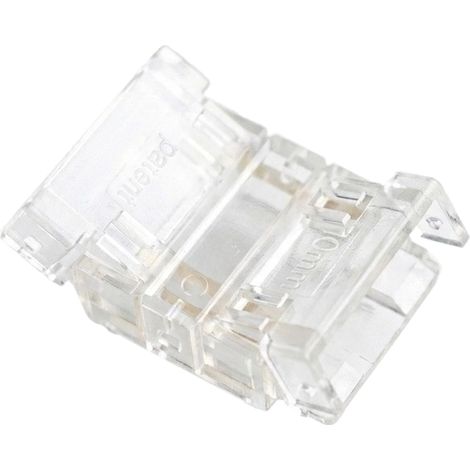 Connecteur pour rubans LED COB 10 mm, bicolore, à pince (1/2)