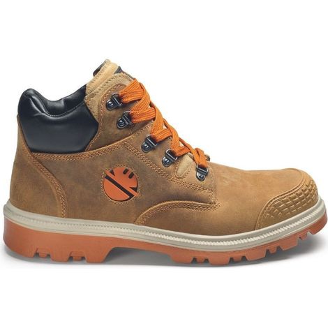 Chaussures de sécurité hautes DINT miel DIKE S3, HRO, SRC - Pointure: 40