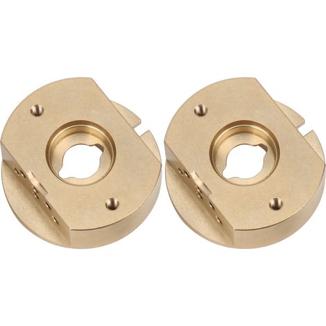 Lot de 2 masses d'équilibrage internes en laiton pour jantes Beadlock RC, compatibles avec Axial Wraith 90018 (1/5)