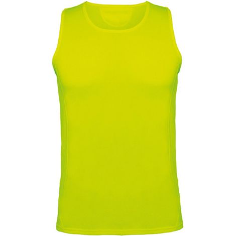 Camiseta técnica y transpirable de tirantes para hombre ANDRE ROLY M Amarillo Fluor