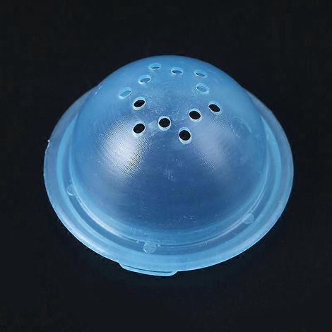 Tuyau externe en plastique pour hamster, bouchon d'extrémité, capuchon de raccord, accessoire de cage avec trous de ventilation, bouchon de tunnel DIY, fournitures pour animaux de compagnie. (1/4)