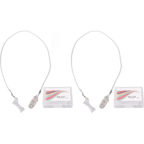 2 Cordons Silicone pour Amplificateur Auditif, Antivol Portable Anti-Perdu, Attache pour Appareils Auditifs Adulte (1/5)