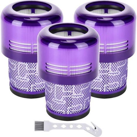 Filtres de Remplacement - Lot de 3 pour Aspirateur Dyson V11 Absolute Extra Pro Animal Torque Drive V15 Detect (1/5)