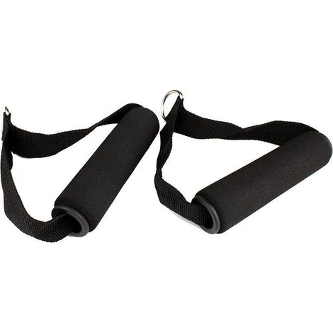 2 Paar Riemengriffe für Krafttraining