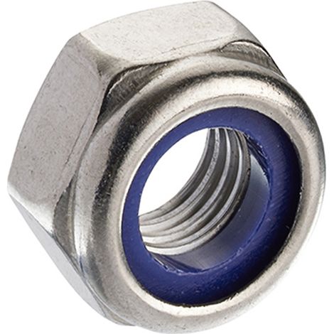 Unifix A2-304 St/St Nylon Insert Nuts M3 x 0.50 (1/2)