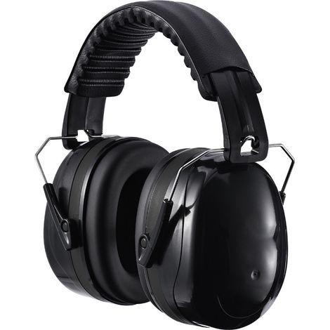 Casque Anti Bruit - SNR 34 dB - Protection Auditive pour Chantier Usine Concert Train - Réglable Confortable avec Sac de Transport - 1 Pièce
