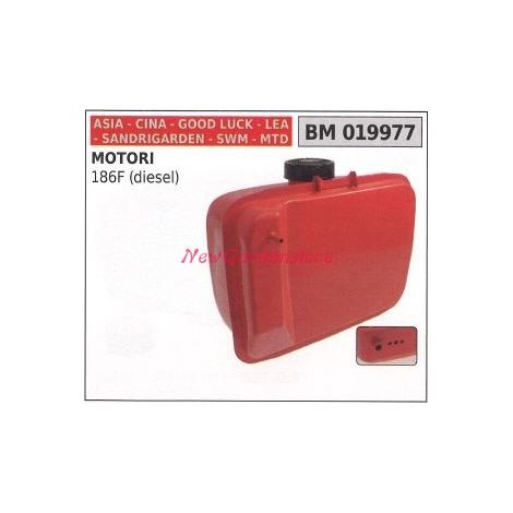 Serbatoio carburante CINA motore motozappa 186F DIESEL 019977