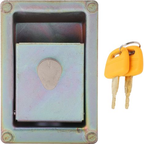 Verrou de porte latérale en alliage d'aluminium pour pompe hydraulique d'excavatrice, remplacement pour Hitachi ZAX (1/5)