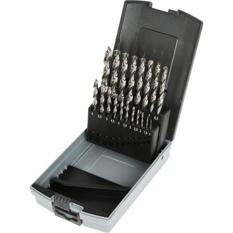Jeu de forets HSS-G pour acier Ø 1 - 10 mm (1/2)