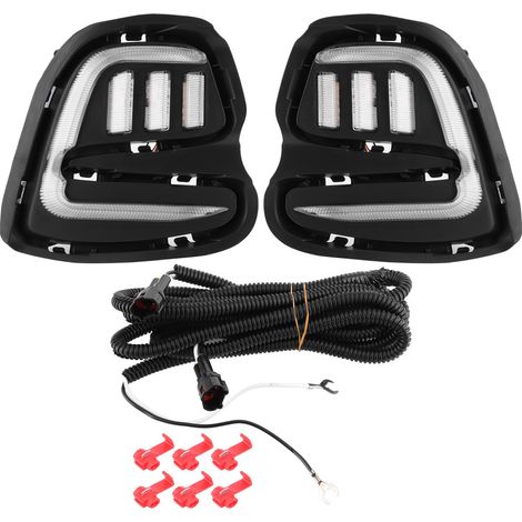 Feux de jour LED DRL clignotants 3 couleurs pour Chevrolet Cavalier 2015-2019 (1/5)