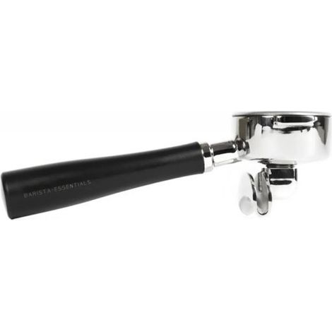 Porte-filtre double bec - 58 mm E61 - Noir - Acier inoxydable - Porte-filtre 58 mm - Porte-filtre - Piston - ECM - Machine à expresso - Accessoires de barista (1/5)