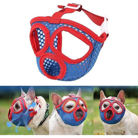 Muselières pour chiens à museau court - Muselières pour bouledogue français - Taille L (1/4)