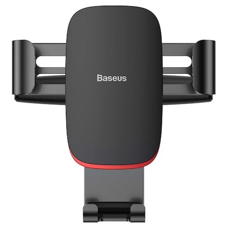 Soporte para teléfono de coche Baseus, compatible con aire acondicionado, negro. (1/5)