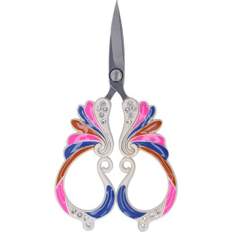 Ciseaux de couture à broder portables, légers et de style rétro, adaptés au tricot et à la coupe de fil.