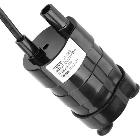 Mini-Hochleistungs-Tauchpumpe, bürstenlos, Gleichstrom, 24 V, -20 °C bis 90 °C (1/5)