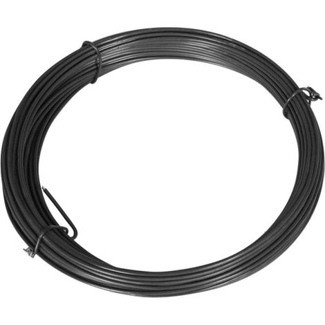 Filo per Recinzioni 25 m 1,4/2 mm in Acciaio Grigio