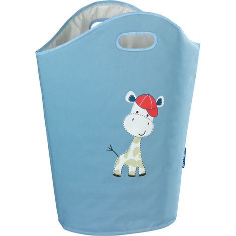 Wenko Wäschesammler Kids Gerry 24 l, blau, beige Wäschesammler (1/5)