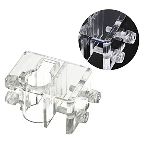 2 Pièces Clip Fixe pour Aquarium Clip De Tuyau D'aquarium Pince Fixe pour Aquarium Collier De Serrage pour Aquarium Clip De Tuyau d' (1/5)