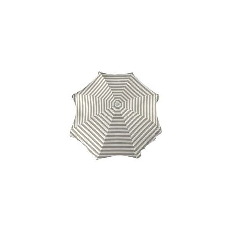 Parasol fixe - Polycoton - Taupe - D240cm