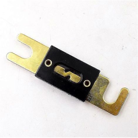 Fusible 350 A pour système audio de voiture (2 pièces, or + noir) (1/5)