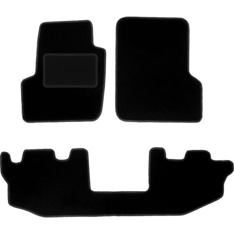 Tappetini in velluto nero per: Jeep Wrangler TJ SUV (1996-2006)