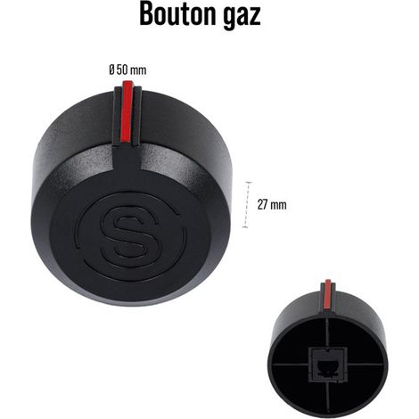 SOMAGIC - Bouton de reglege universel  ø5 cm