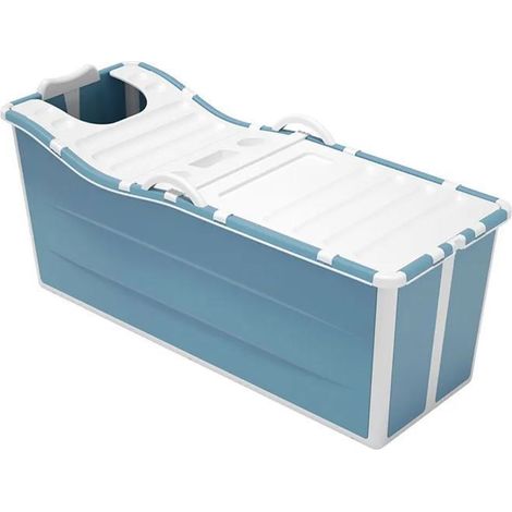 Vasca pieghevole - Divit FB1 - 136 cm - Pieghevole e poco ingombrante - Blu