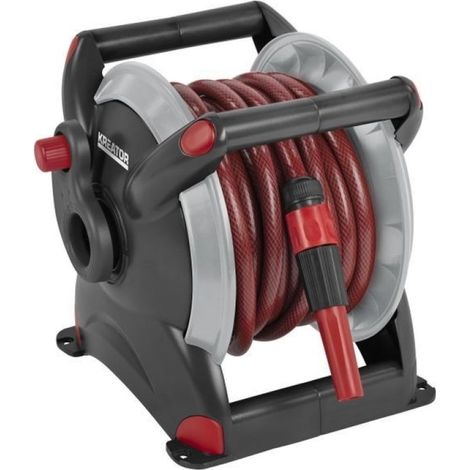 Carro porta manguera kreator 15 m