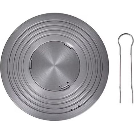 Universal Gas Stove Heat Diffuser Plate - 26cm Anodized Aluminum, Protects Cookware and Improves Cooking Efficiency (1/5)