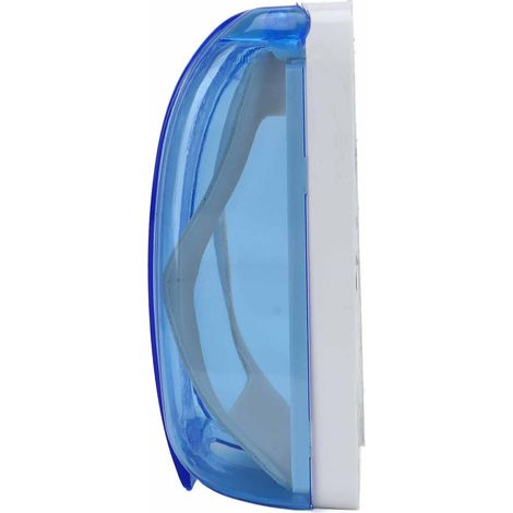 Boîte de protection waterproof transparente ABS pour interrupteur mural Type 86 - 115x95x45mm Bleu 1pc (1/5)