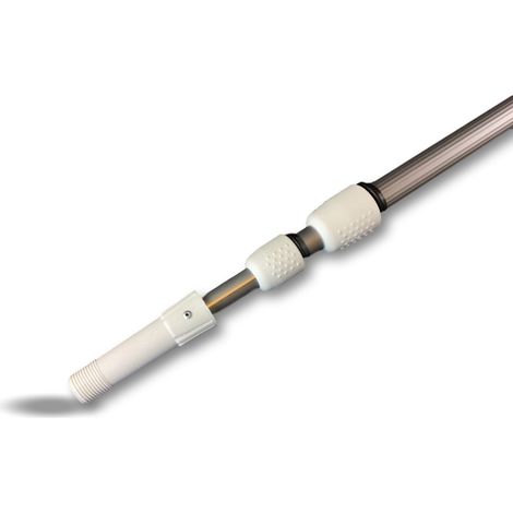Manche télescopique professionnel Aluminium anodisé - Quantité x 1 - Aluminium téléscopique (1/5)