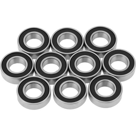 Ej.Life 10 Stück 688-2Rs Gummidichtung, 8 X 16 X 5 Roulement 8 X 16 X 5 Rillenkugellager 8 X 16 X 5 Mm (1/4)