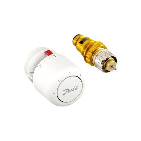 Danfoss Ventileinsatzset RAVL 10/15 Ventileinsatz und Aero Thermostatkopf (1/3)