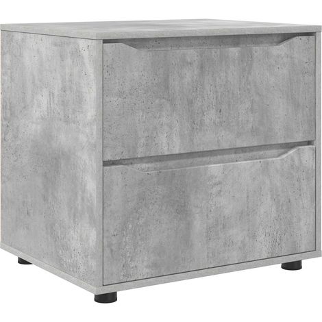 Maison Exclusive - Armoire de rangement Gris béton 60 x 48 x 57 cm (1/5)