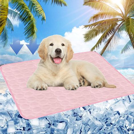 CCYKXATapis de refroidissement pour chien, tapis de refroidissement pour chien, lit d'été pour chiens, tapis de refroidissement pour chiens, chats, animaux (1/5)