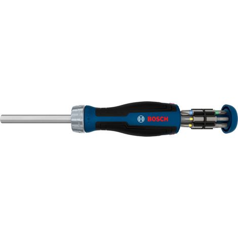 Bosch Professional Bit-Ratschenschraubendreher mit Magazin (1600A039PK)