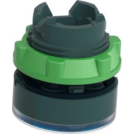 Testa pulsante luminoso Harmony XB5 Ø22 blu - ZB5AH063 (1/5)