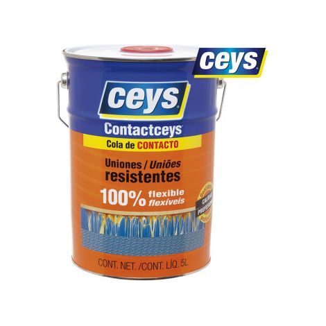 Colle contact Ceys 5L néoprène durable non toxique